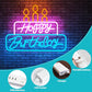Happy Birthday Neon Sign for Birthday Party Decorations