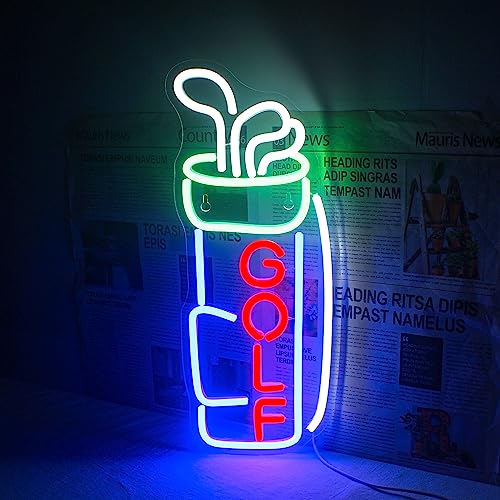 Golf Neon Sign for Wall Decor Golf Lover Neon Sign