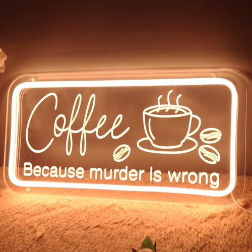 Coffee Neon Sign Wall Decor