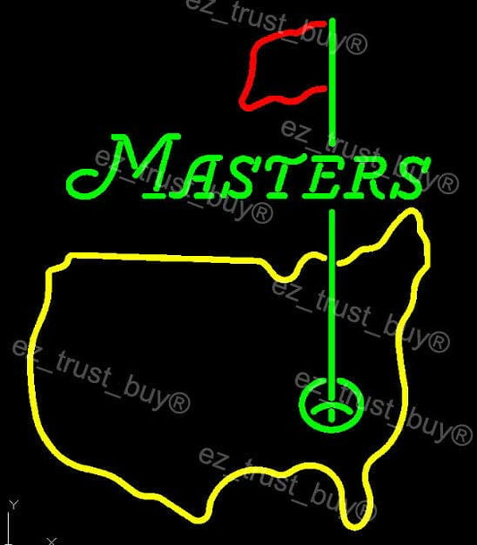 Masters Tournament Golf Neon Sign