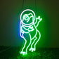 Astronaut Frog Neon Sign Space Frog Neon Sign