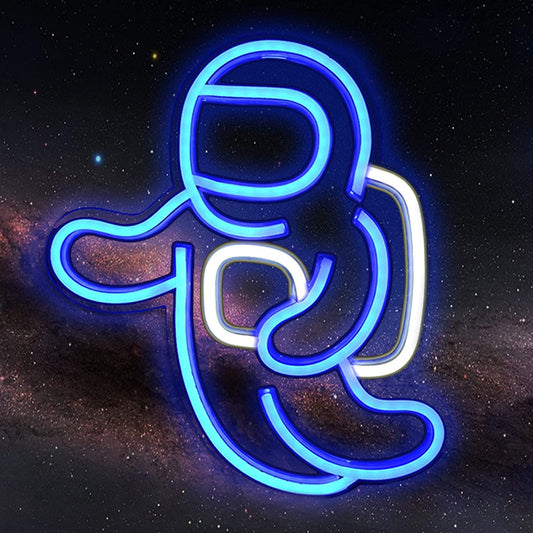Astronaut Space Neon Sign