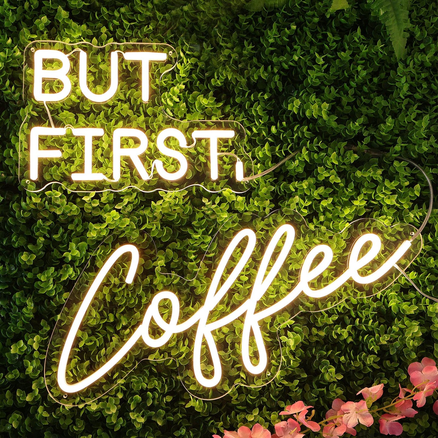 BUT FIRST COFFEE Neon Sign Coffee LED Neon Sign Light