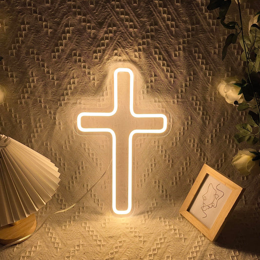 Jesus Cross Neon LED Sign