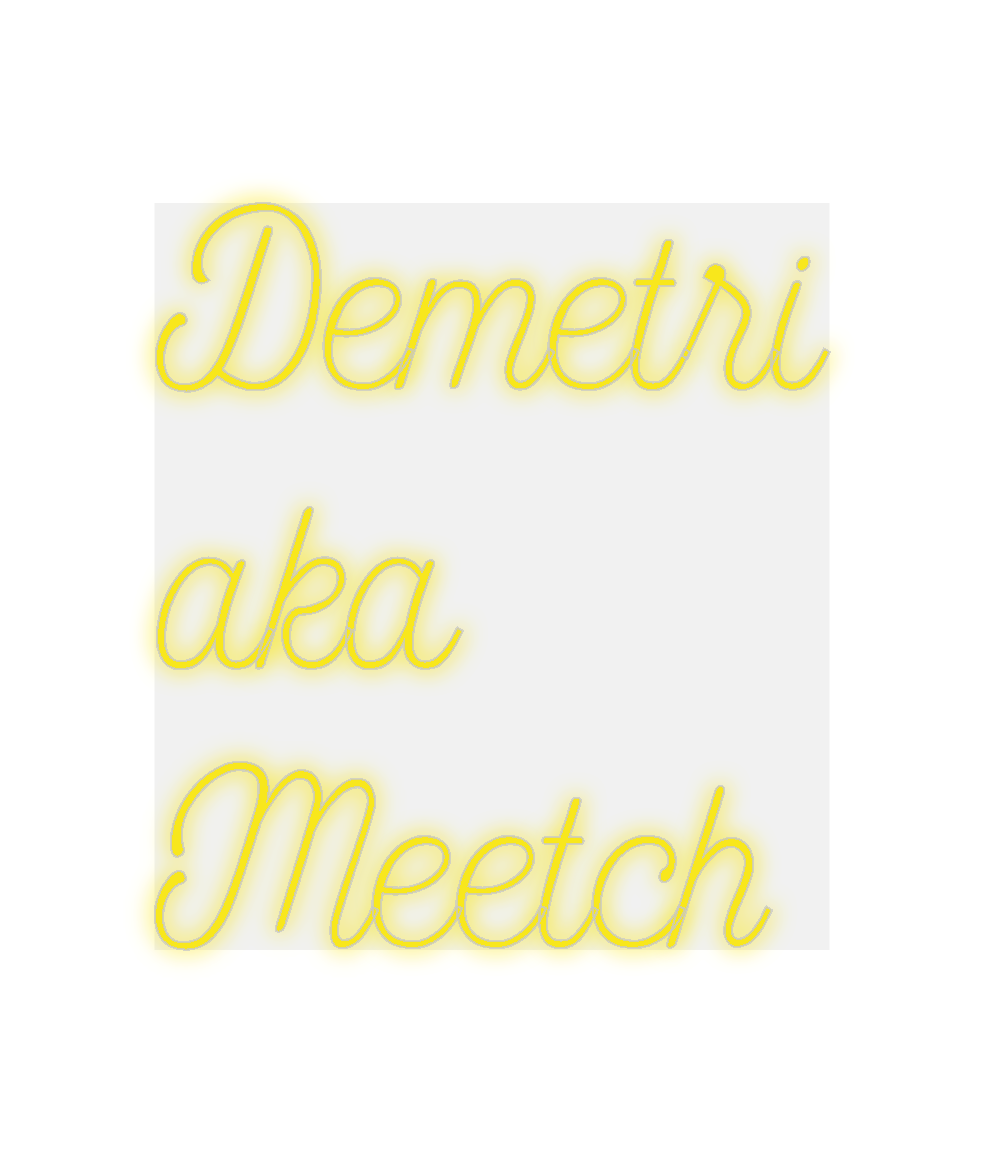 Product Order Demetri
aka
M...