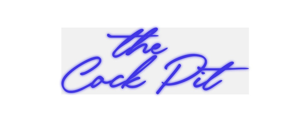 Product Order the
Cock Pit