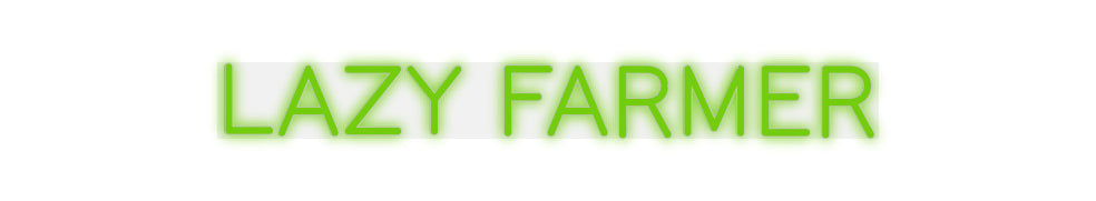 Product Order LAZY FARMER