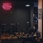 Beast Mode Barbell Dumbell Weight Lifting Workout Gym Neon Sign