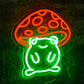 Cute Mushroom Frog Neon Sign