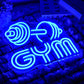 Dumbbell Neon Sign Barbell Gym Neon Sign