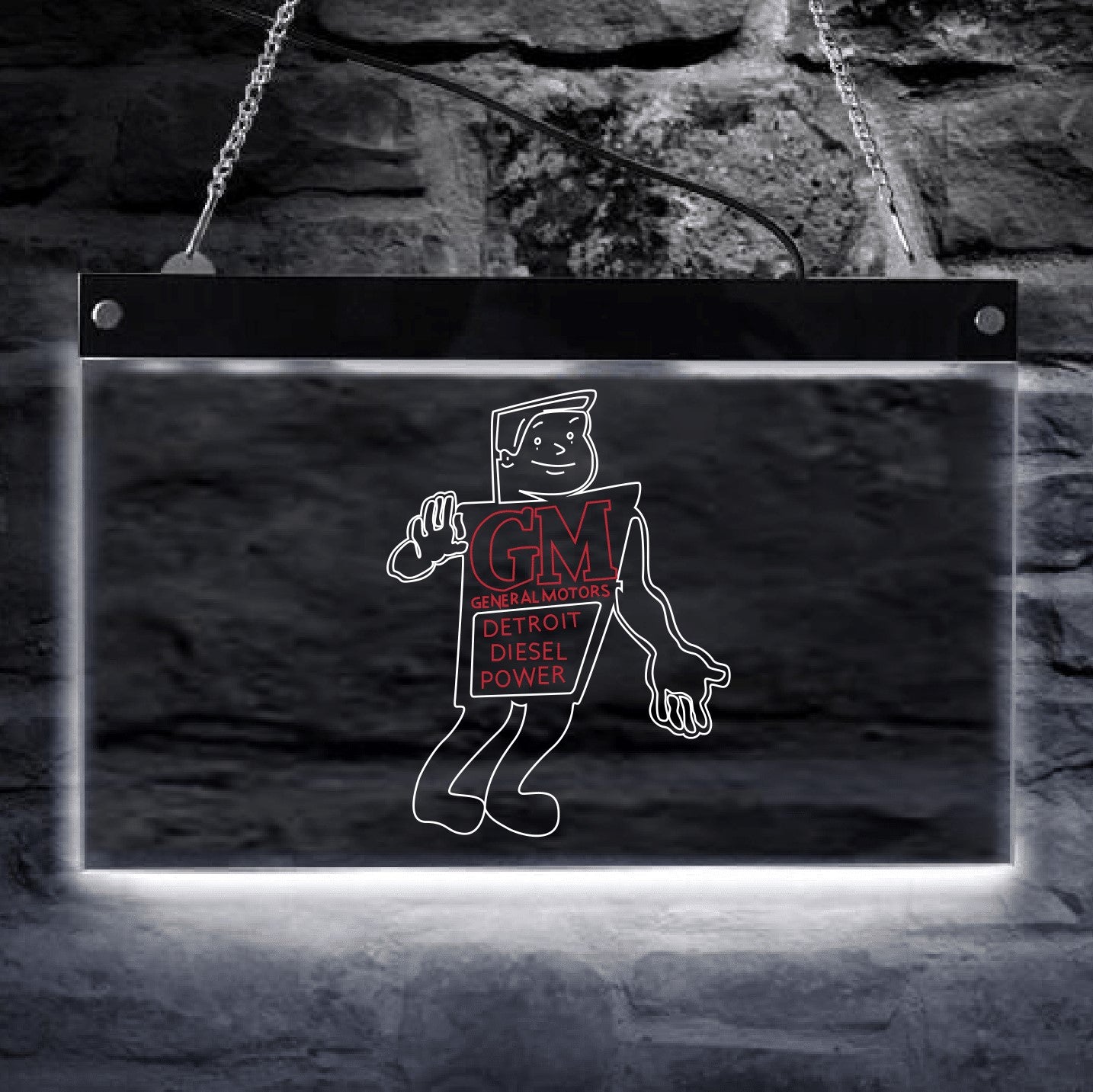 GM General Motors LED Sign