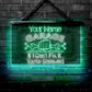 Personalized LED Garage Sign: If I Can't Fix It You're Screwed