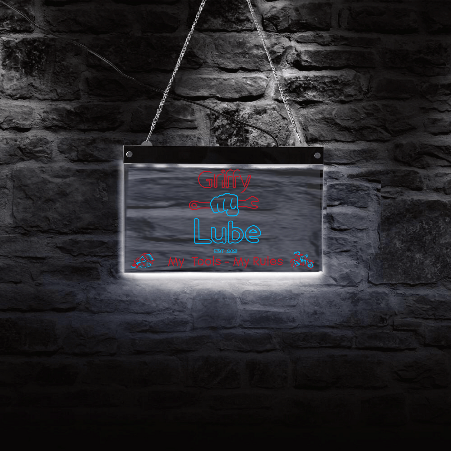 Griffy Lube LED Sign