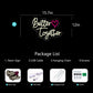 Better Together Neon Sign for Wedding Love Neon Sign Valentine's Neon Sign
