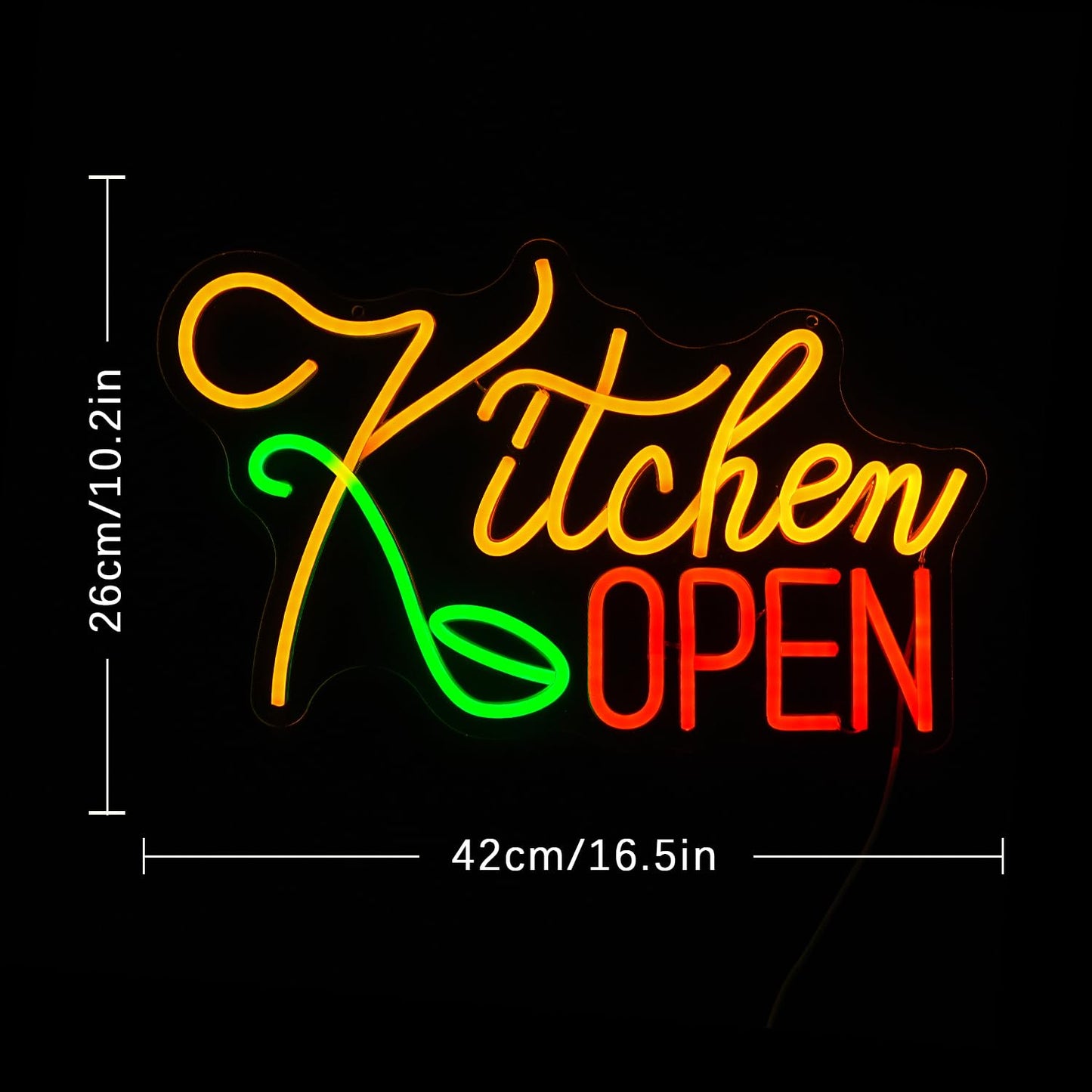 Kitchen Open Neon Sign