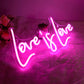 Love is Love Neon Light Sign Gay Pride LED Sign