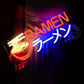 Ramen ラーメン Neon Sign Led Japanese Neon Lights Anime Wall Decor