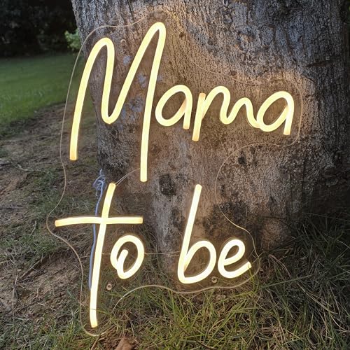 Mama to Be Neon Sign Mothers Day Neon Sign Baby Shower Neon Sign