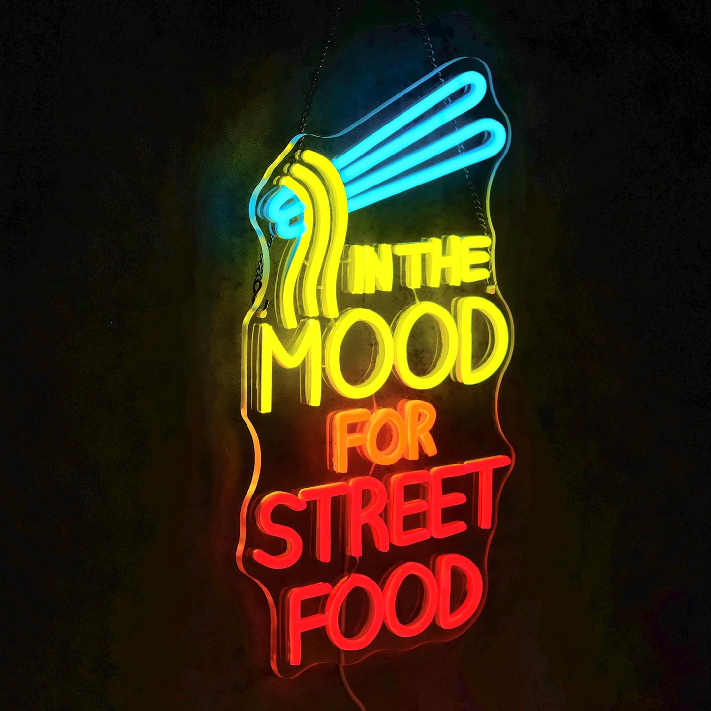 In The Mood For Street Food LED Wall Neon Sign