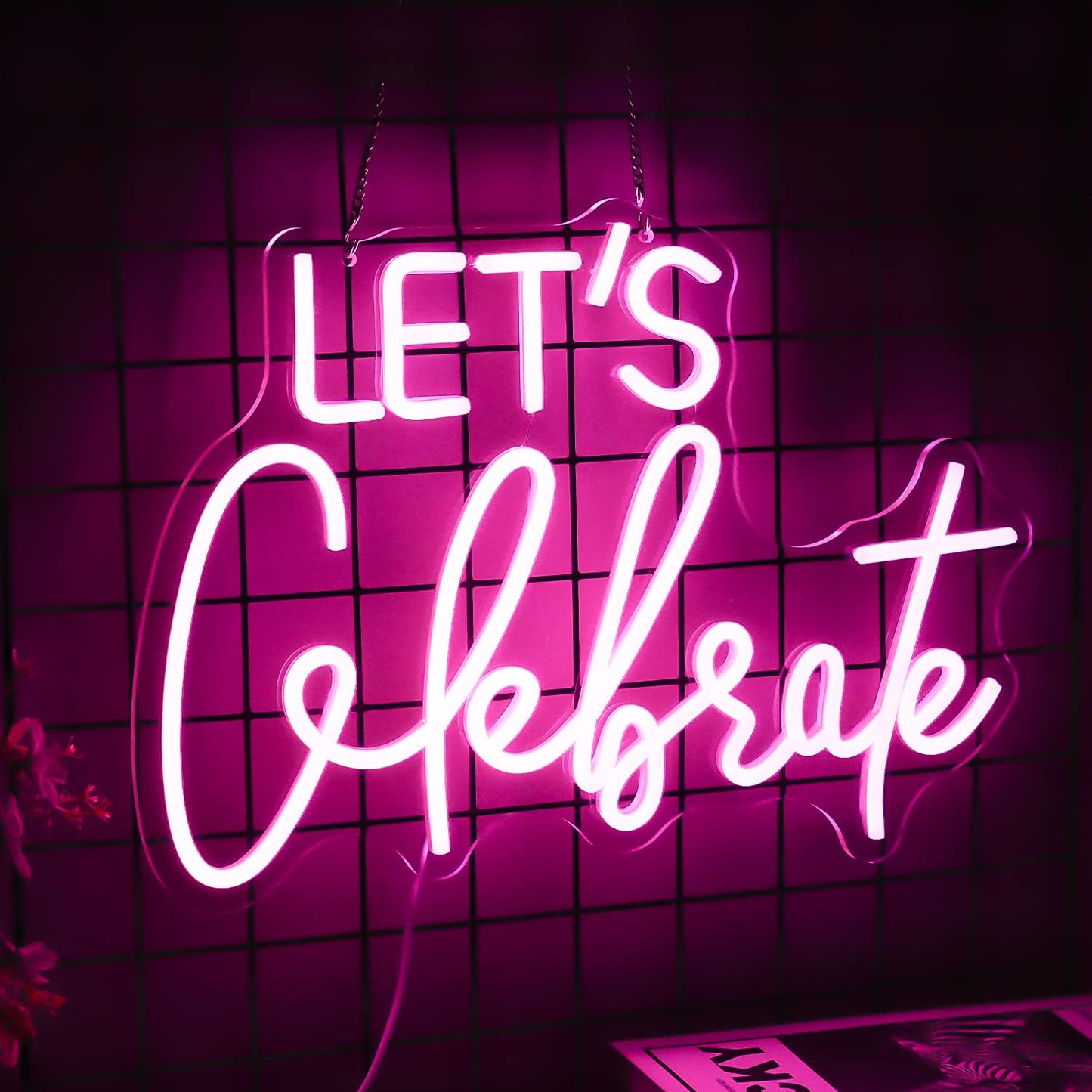 Let's Celebrate Neon Sign Party Neon Sign