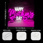 Happy Mother's Day Neon Sign with Hearts