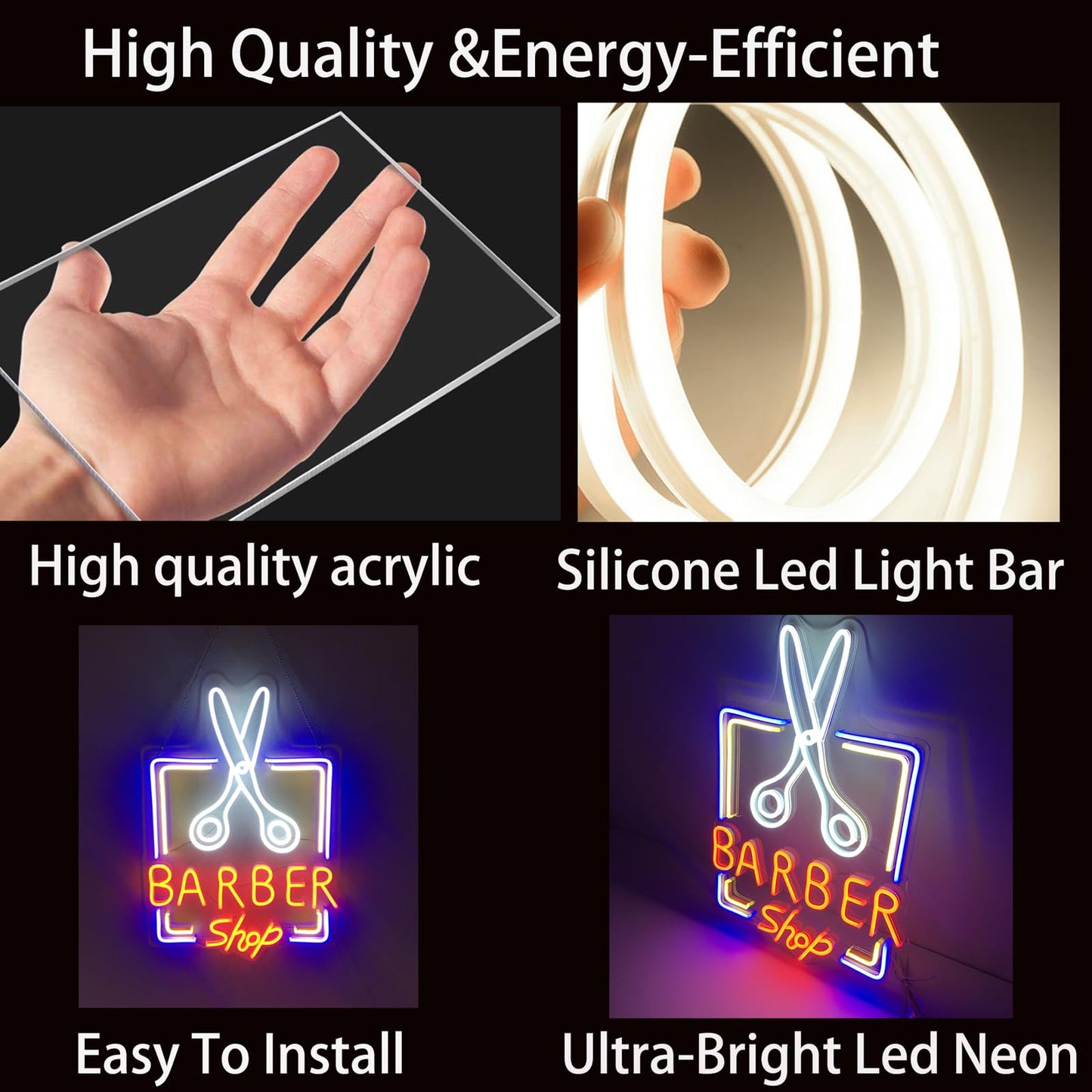 Barber Shop Neon Sign Barber Neon Sign