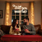 Will You Marry Me Neon Sign Proposal Engagement LED Neon Sign