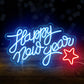 Happy New Year Sign New Year neon Sign
