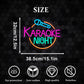 Karaoke Night Neon Sign Karaoke Bar Neon Sign
