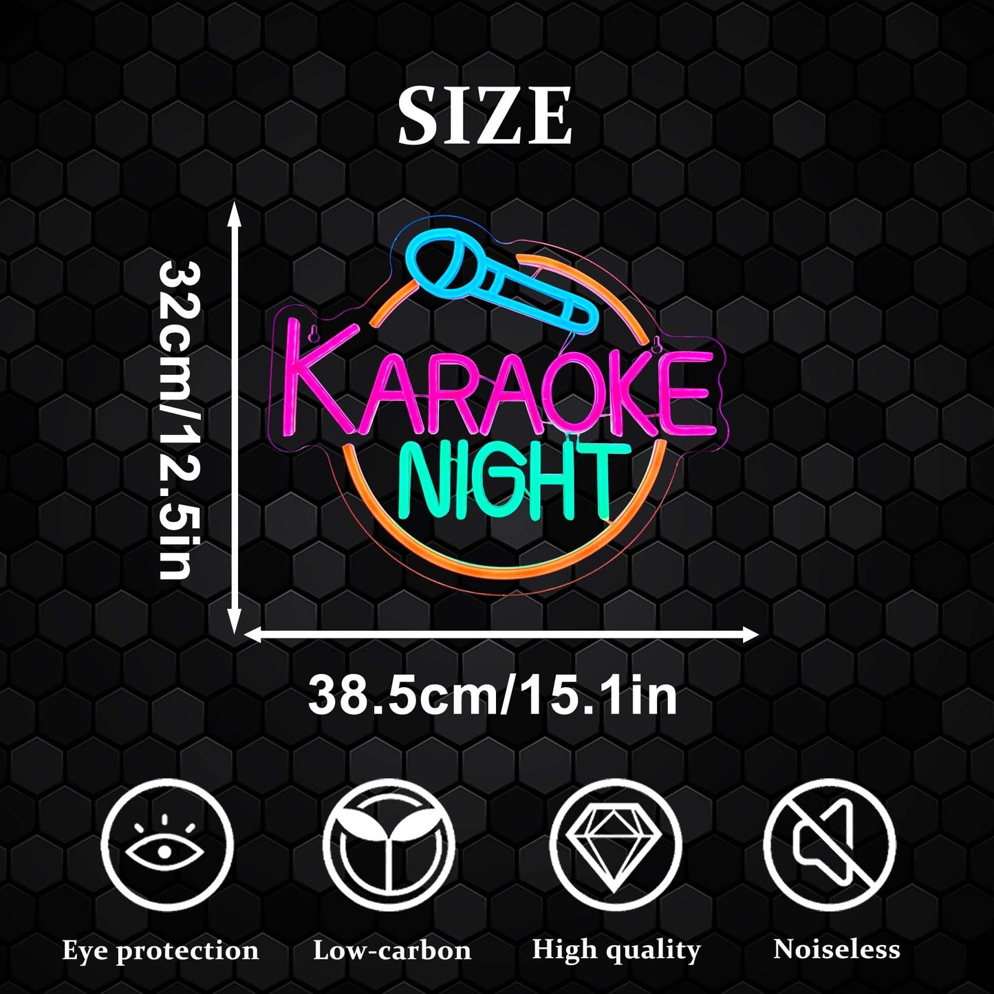 Karaoke Night Neon Sign Karaoke Bar Neon Sign