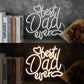 Best Mom Dad Ever Neon Sign Mother's Day Father's Day