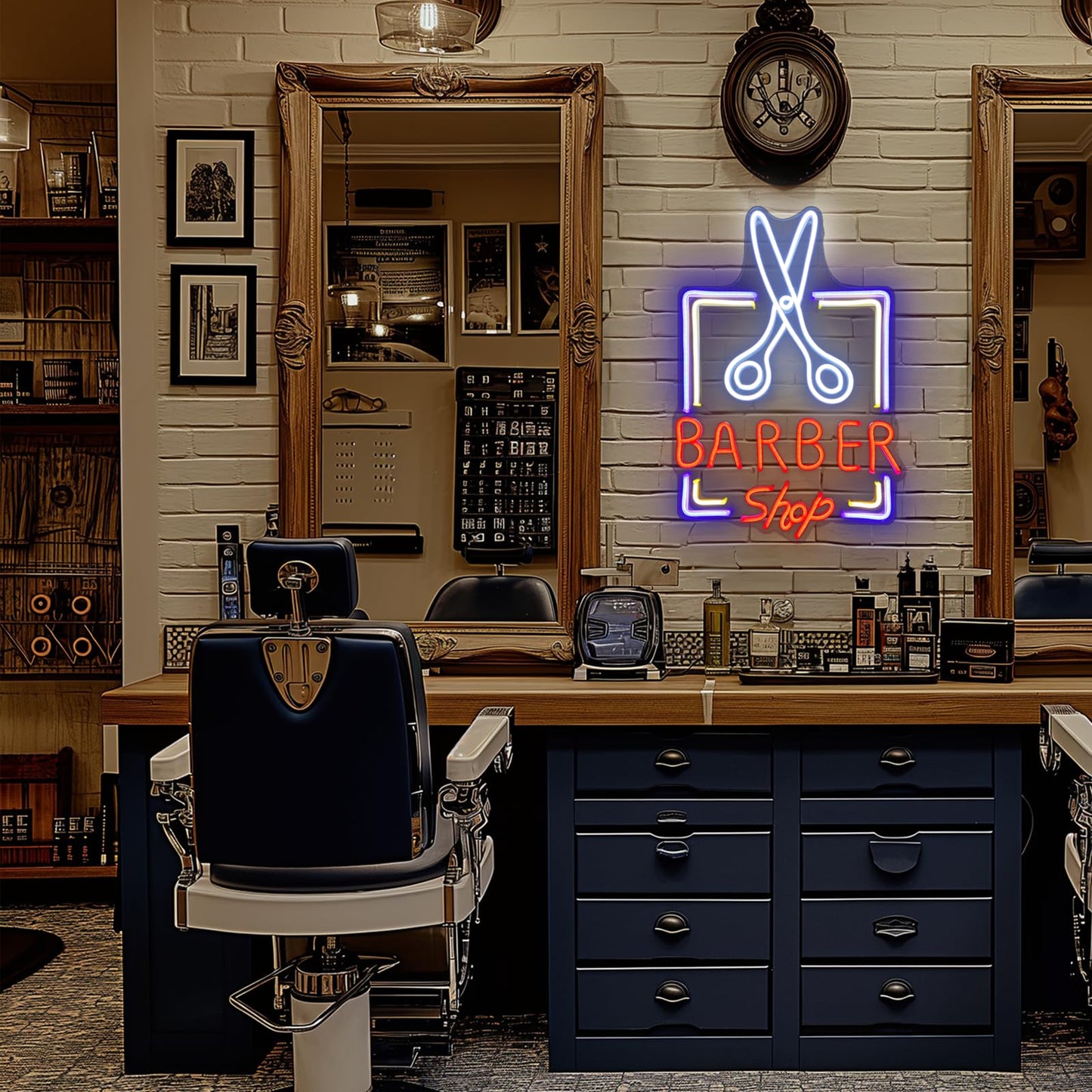 Barber Shop Neon Sign Barber Neon Sign