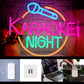 Karaoke Night Neon Sign Karaoke Bar Neon Sign