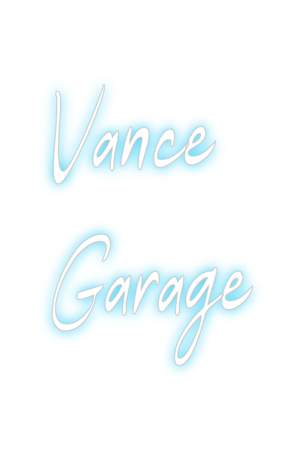 Product Order  Vance
Garage