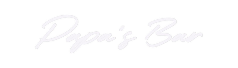 Product Order Papa’s Bar