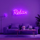 Relax Neon Sign