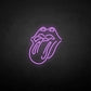 Tongue neon sign