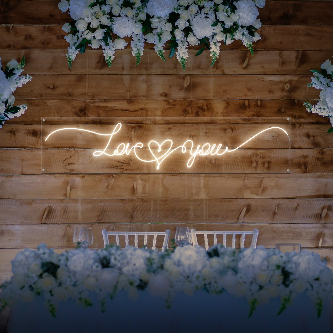 Love You Neon Sign