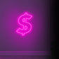 Dollar Sign Neon Sign