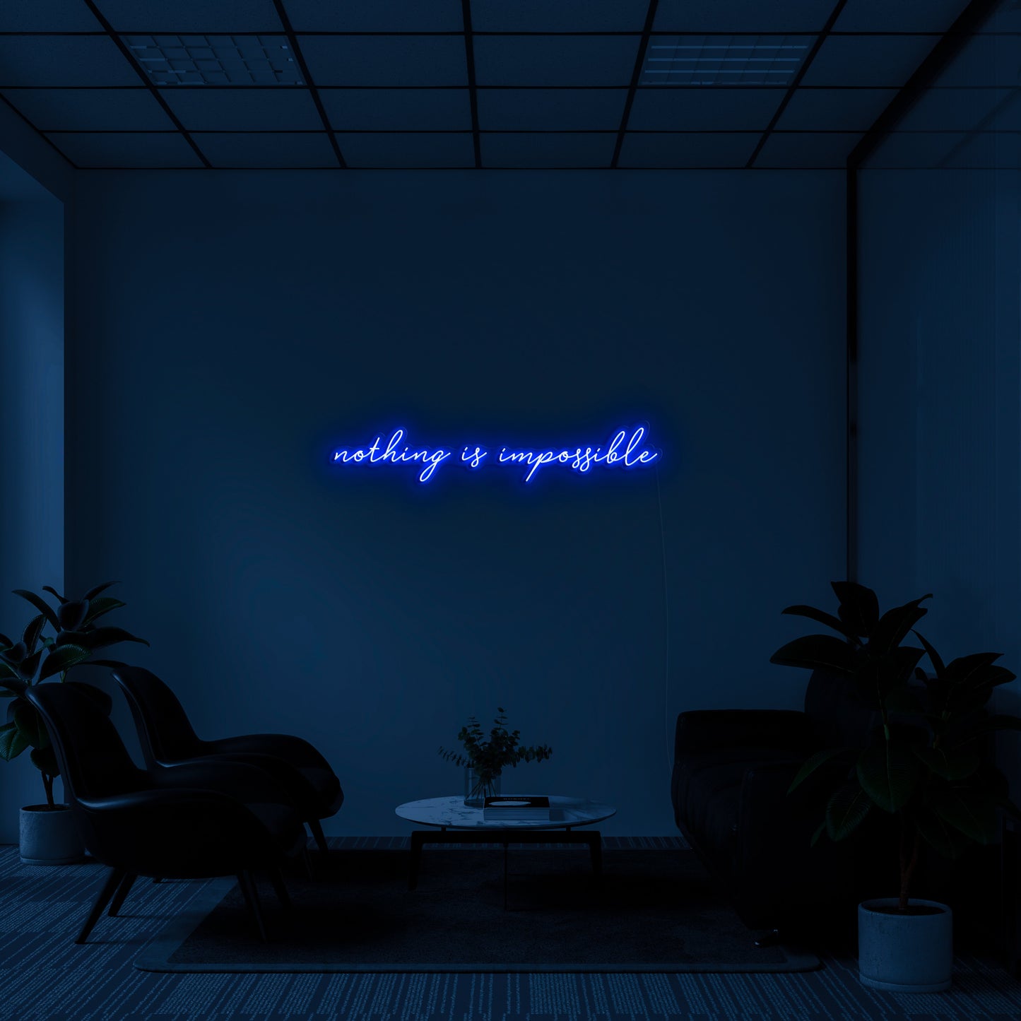 Nothing Is Impossible Neon Sign