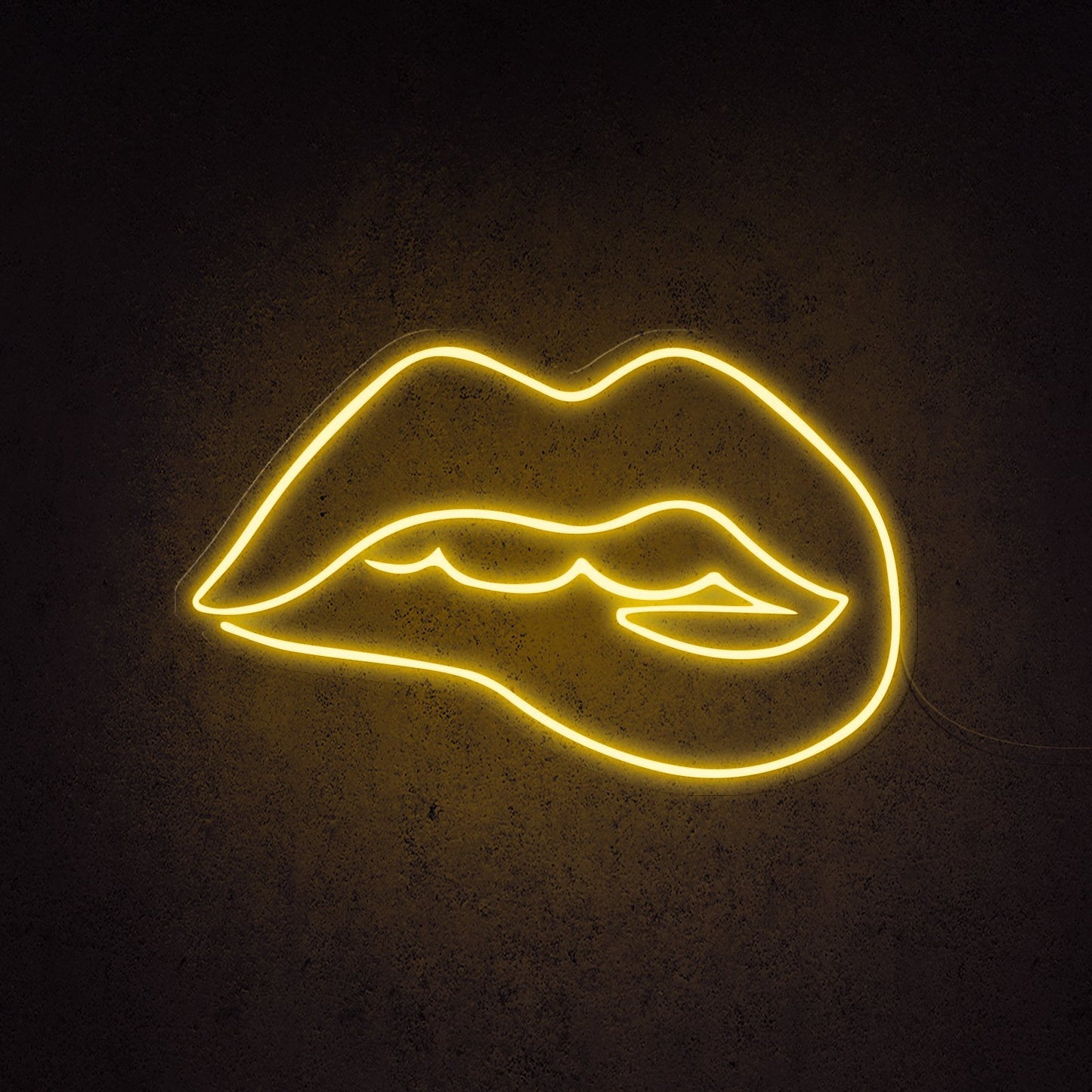 Irresistible Lips Neon Sign