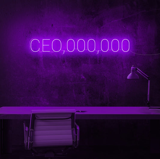 CEO Neon Sign