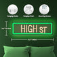 High Street Neon Sign Weed Neon Sign