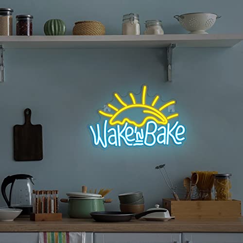 Wake n Bake Neon Sign Weed Neon Sign