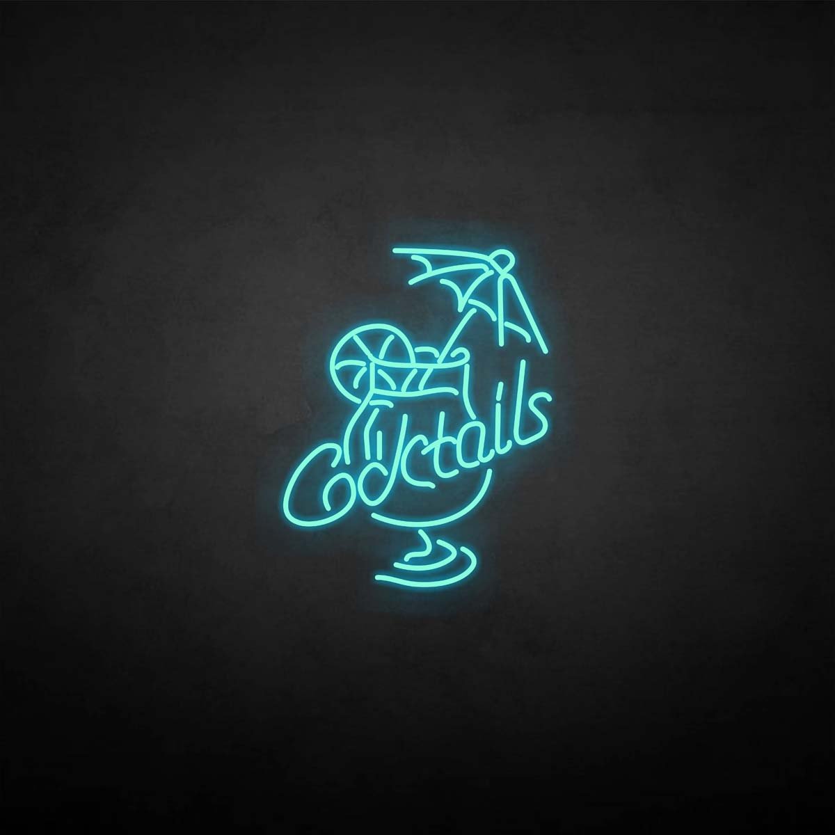 Cocktail neon sign