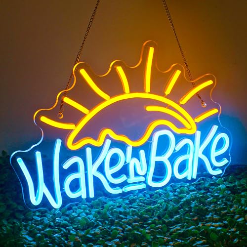 Wake n Bake Neon Sign Weed Neon Sign