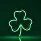 Clover Neon Sign St. Patrick's Day Neon Sign Irish Neon Sign