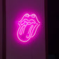 Tongue neon sign