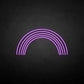 Rainbow neon sign