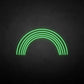 Rainbow neon sign